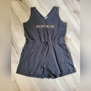 Calvin Klein Black Romper